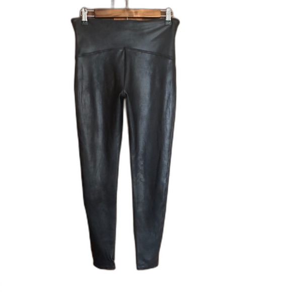 Spanx Black Faux Leather High Waist - Picture 7 of 7